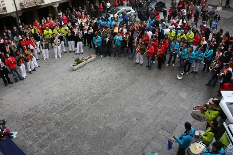 Éxito de la I Concentración de charangas de San Esteban de Gormaz