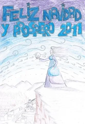 Álvaro García realiza la postal ganadora de estas Navidades