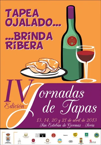 Cuatro días de tapas de lechazo ojalado y Ribera del Duero