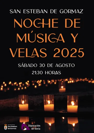 Velas y música para despedir agosto