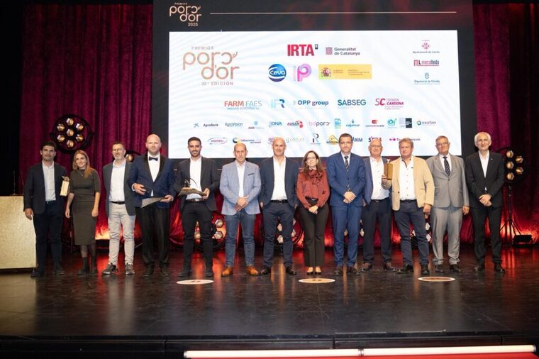 La granja El Cerruco recibe el Porc de Oro a la sostenibilidad