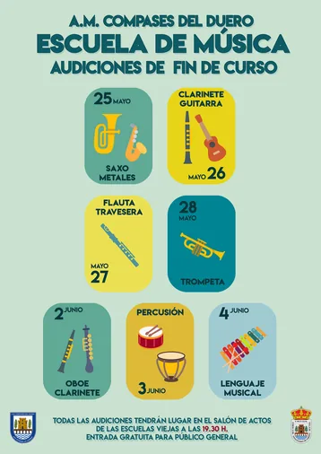 Se inician las audiciones de la Escuela de Música
