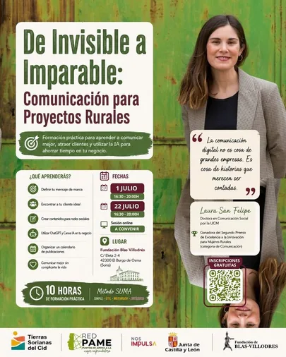 Tierras del Cid organiza una formación práctica en comunicación