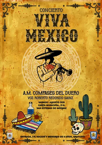La banda Compases del Duero nos trasladará a México