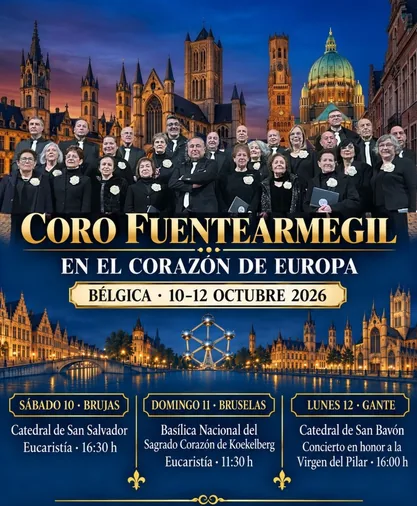 El coro de Fuentearmegil cantará en Bélgica