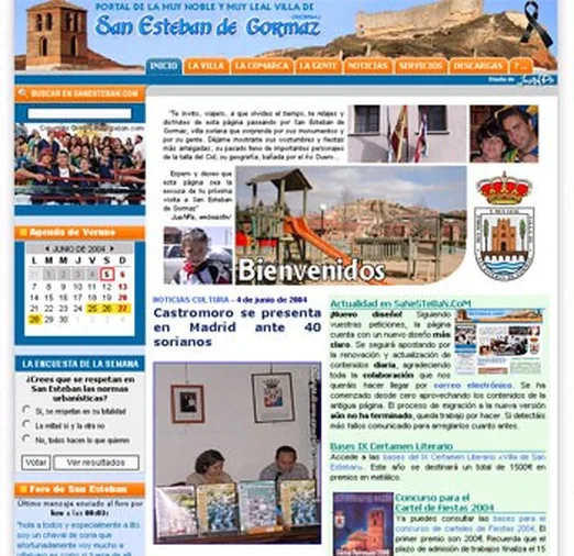 El portal de San Esteban en internet estrena nuevo diseño