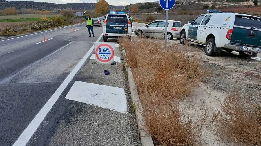 Herido un varón joven al sufrir un accidente en la A11