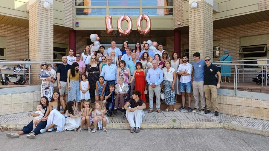 Paula Hernando Monge celebra sus 100 años de vida en San Esteban