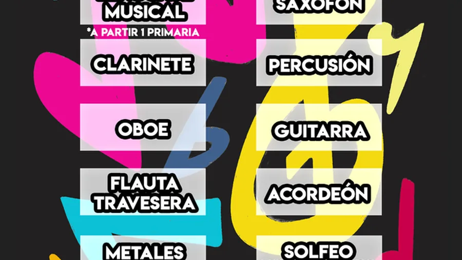 La escuela de música abre su plazo de matrícula