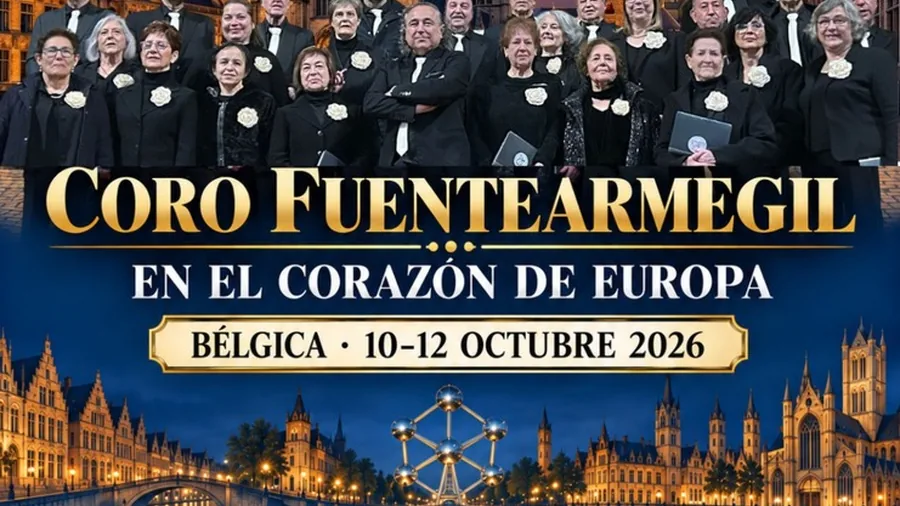 El coro de Fuentearmegil cantará en Bélgica