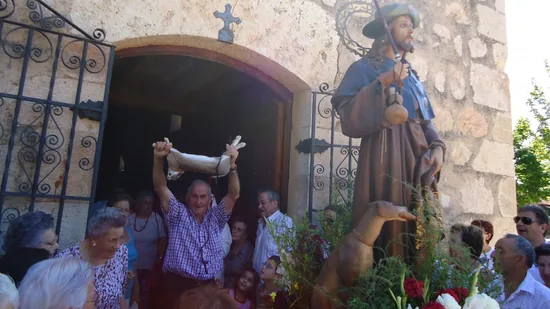 Celebración del día de San Roque con subastas