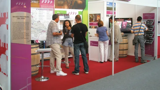La Ruta del Vino presente en la feria arandina de Fiduero