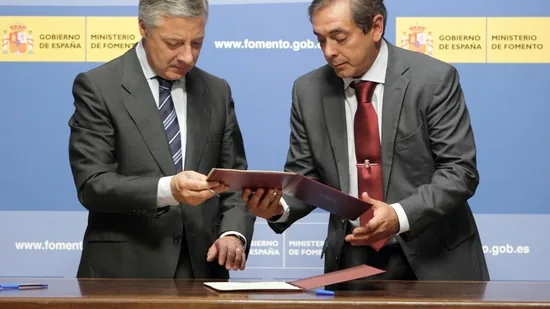 Blanco y Miguel firman el convenio del 1% Cultural del románico
