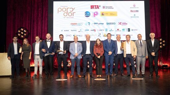 La granja El Cerruco recibe el Porc de Oro a la sostenibilidad