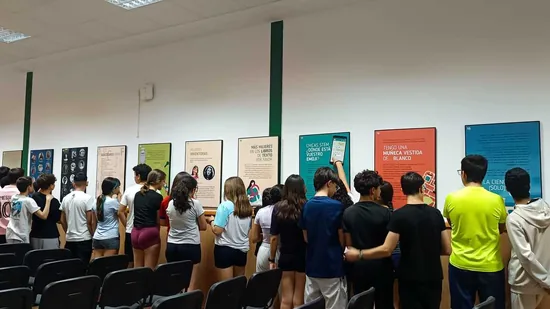 Éxito de la exposición Las chicas somos guerreras