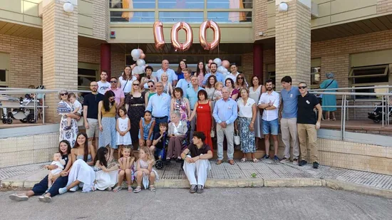 Paula Hernando Monge celebra sus 100 años de vida en San Esteban