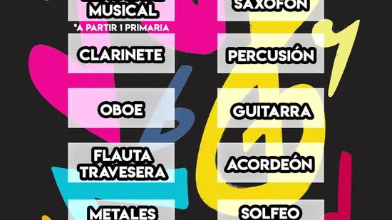 La escuela de música abre su plazo de matrícula